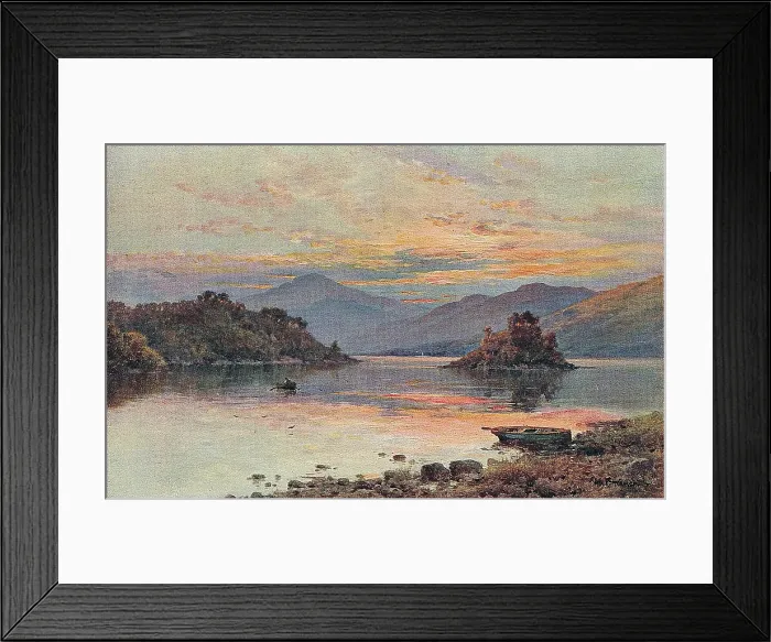Framed Print : The Trossachs Framed Print : The Trossachs