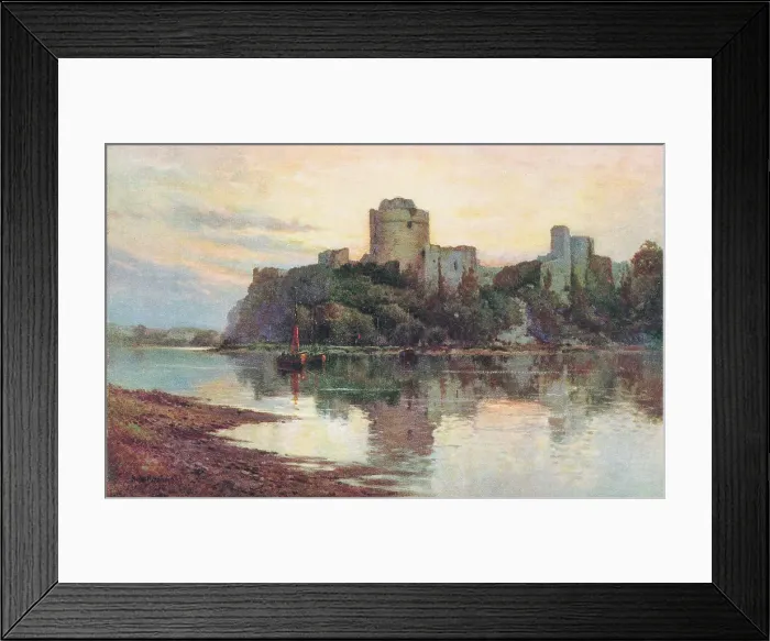 Framed Print : Tranquil evening at Pembroke Castle Framed Print : Tranquil evening at Pembroke Castle