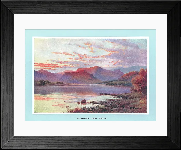 Framed Print : Ullswater, from Pooley Framed Print : Ullswater, from Pooley