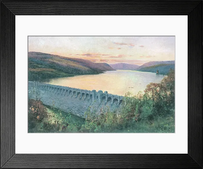 Framed Print : Lake Vyrnwy Framed Print : Lake Vyrnwy