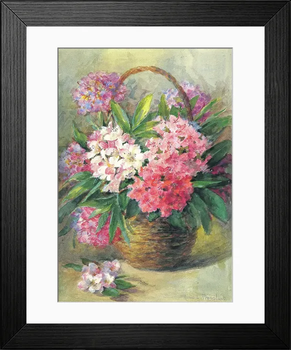 Framed Print : Flowers Flower arrangement Watercolour painting Framed Print : Flowers Flower arrangement Watercolour painting