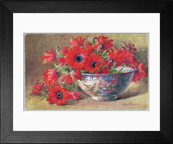 Framed Print : Red Blooms Framed Print : Red Blooms