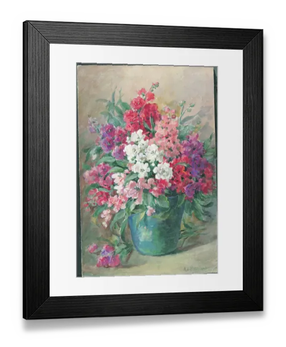 Framed Print : No title or Stocks'. Flowers in vase Framed Print : No title or Stocks'. Flowers in vase