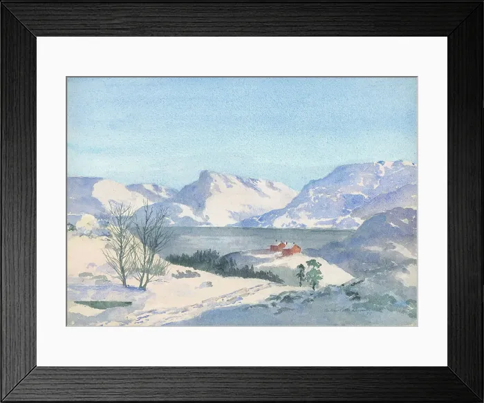 Framed Print : Glen Dui by Arthur Bateman Framed Print : Glen Dui by Arthur Bateman