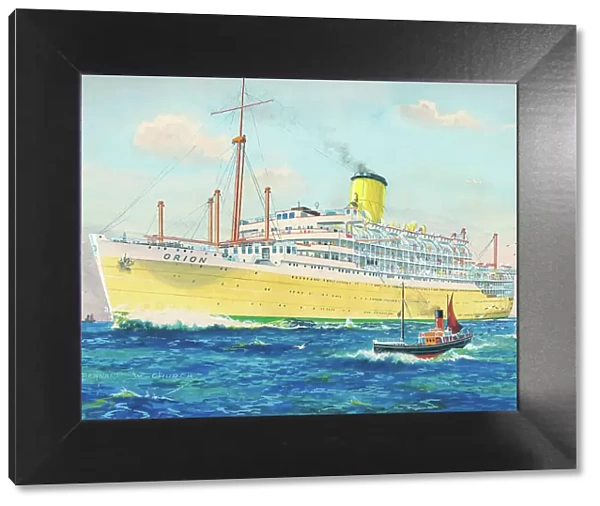 RMS Orion by Bernard W. Church