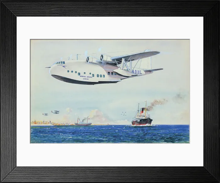 Framed Print : Sunderland Flying Boat Framed Print : Sunderland Flying Boat