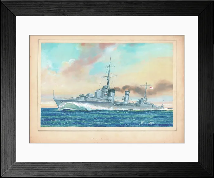 Framed Print : H. M. S. Somali, naval ships Framed Print : H. M. S. Somali, naval ships