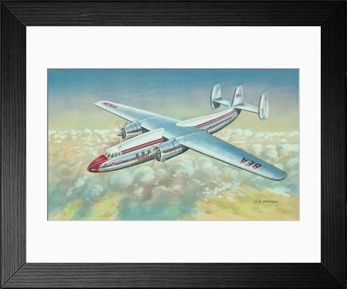 Framed Print : BEA Airliner Framed Print : BEA Airliner