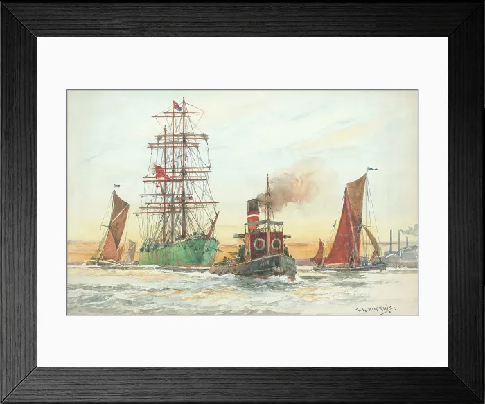 Framed Print : Long Reach Framed Print : Long Reach