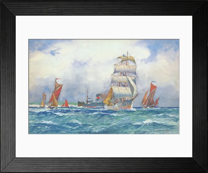 Framed Print : Off Dover Framed Print : Off Dover