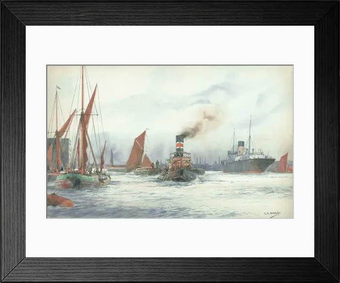 Framed Print : Off Erith Framed Print : Off Erith