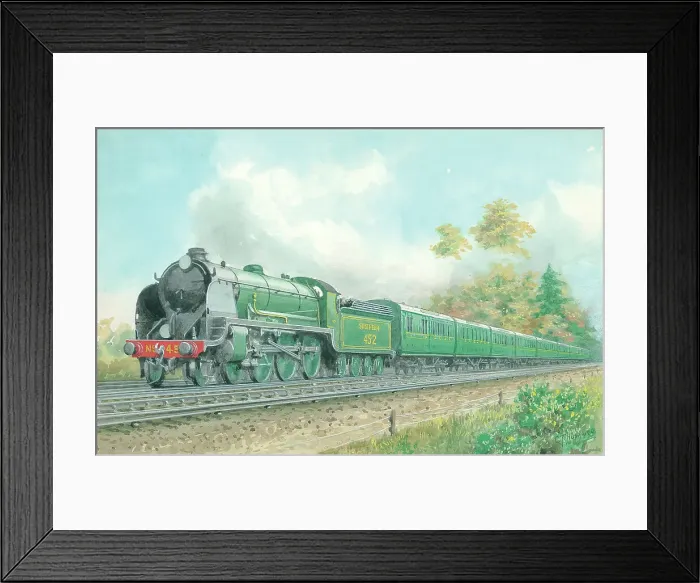 Framed Print : SR King Arthur Class No. 452 Sir Meliagrance Framed Print : SR King Arthur Class No. 452 Sir Meliagrance