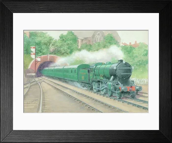 Framed Print : SR Schools Class No 900 Eton pulling the Waterloo Framed Print : SR Schools Class No 900 Eton pulling the Waterloo
