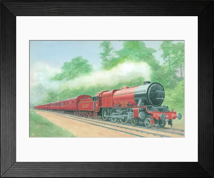 Framed Print : LMS Royal Scot Class No. 6100 Royal Scot Framed Print : LMS Royal Scot Class No. 6100 Royal Scot