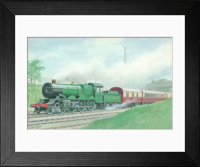 Framed Print : GWR Castle Class No. 4073 Caerphilly Castle Framed Print : GWR Castle Class No. 4073 Caerphilly Castle