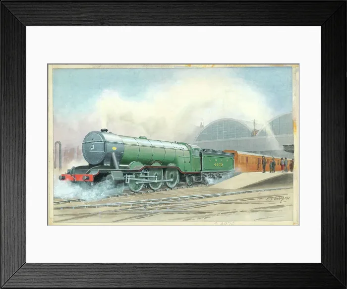 Framed Print : Scotch Express leaving King's Cross, LNER Framed Print : Scotch Express leaving King's Cross, LNER