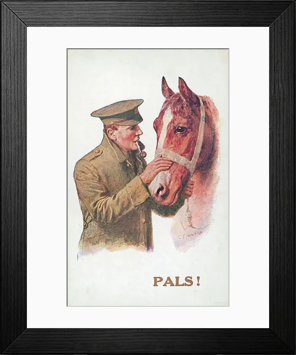 Framed Print : First World War Patriotic / Sentimental Postcard Framed Print : First World War Patriotic / Sentimental Postcard