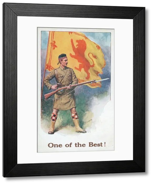 Framed Print : First World War Patriotic / Sentimental Postcard Framed Print : First World War Patriotic / Sentimental Postcard