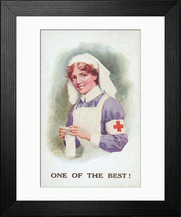 Framed Print : First World War Patriotic / Sentimental Postcard Framed Print : First World War Patriotic / Sentimental Postcard