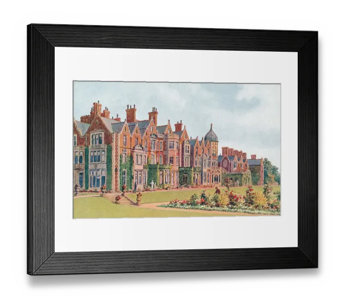 Framed Print : Sandringham, Norfolk (Royal Residence) Framed Print : Sandringham, Norfolk (Royal Residence)