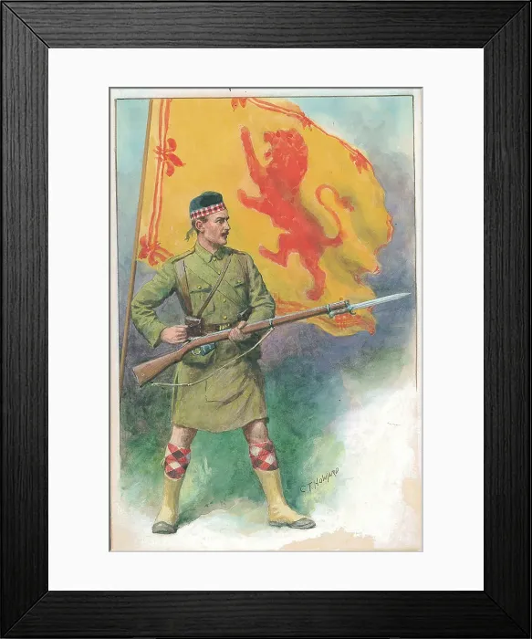 Framed Print : First World War Patriotic / Sentimental Postcard Framed Print : First World War Patriotic / Sentimental Postcard