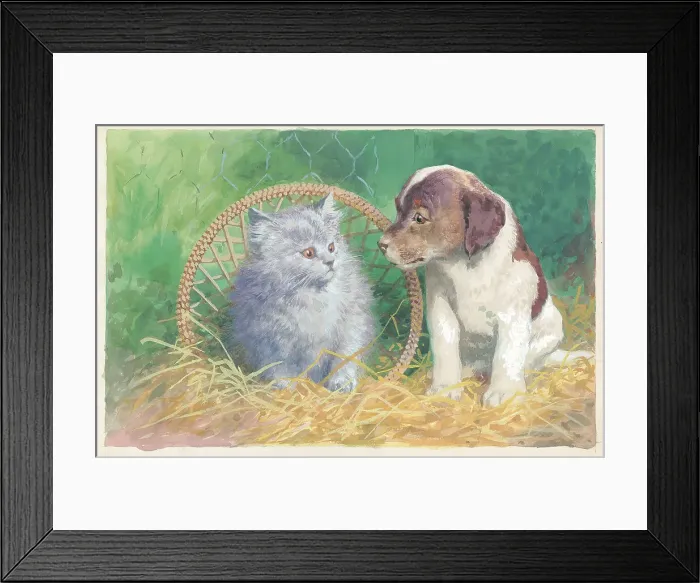 Framed Print : Friendly Rivals Framed Print : Friendly Rivals