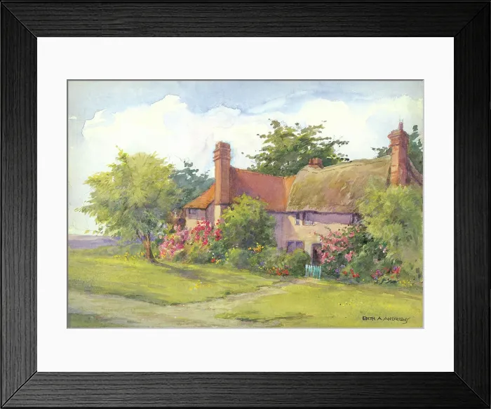 Framed Print : Painting by Edith A. Andrews Framed Print : Painting by Edith A. Andrews