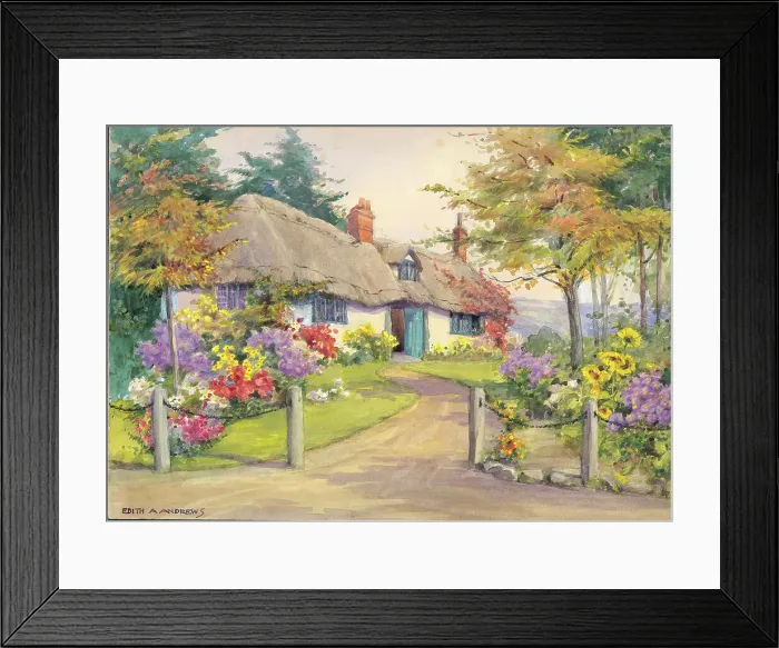 Framed Print : Painting by Edith A. Andrews Framed Print : Painting by Edith A. Andrews