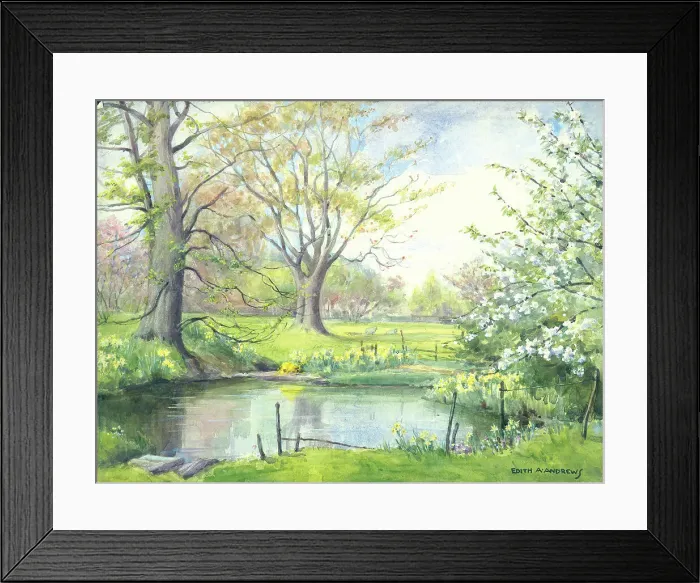 Framed Print : Springtime Framed Print : Springtime