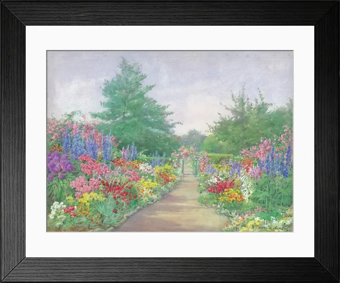 Framed Print : In a Sussex Garden - Gardens Framed Print : In a Sussex Garden - Gardens