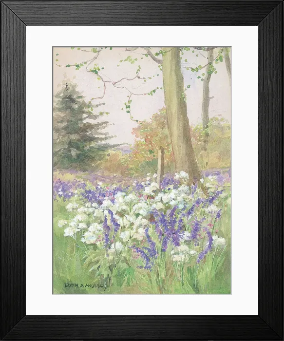 Framed Print : Spring in the Meadow - Gardens Framed Print : Spring in the Meadow - Gardens