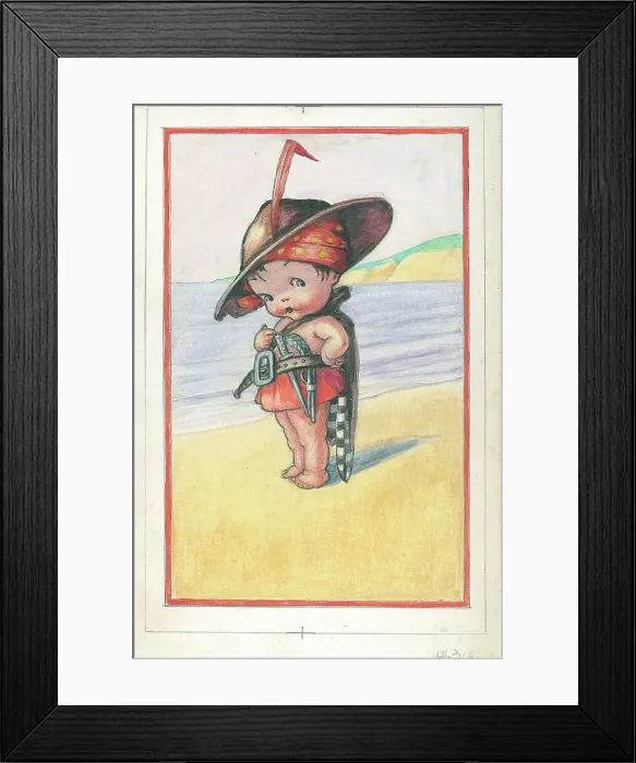 Framed Print : Children's design (babies / young children) Framed Print : Children's design (babies / young children)