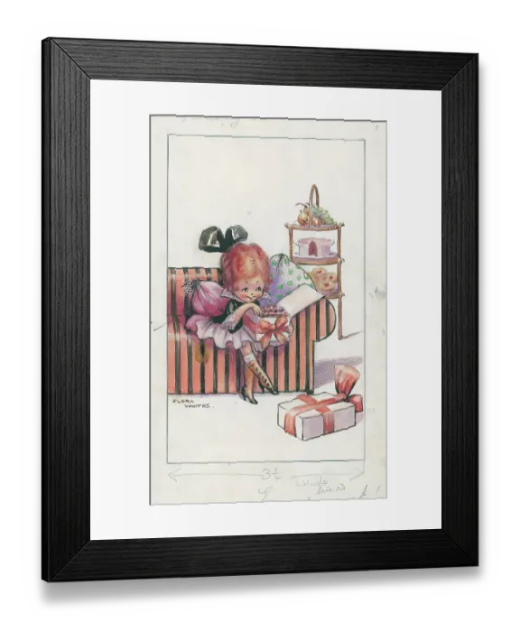 Framed Print : Children's design (babies / young children) Framed Print : Children's design (babies / young children)