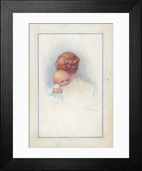 Framed Print : Children's design (babies / young children) Framed Print : Children's design (babies / young children)