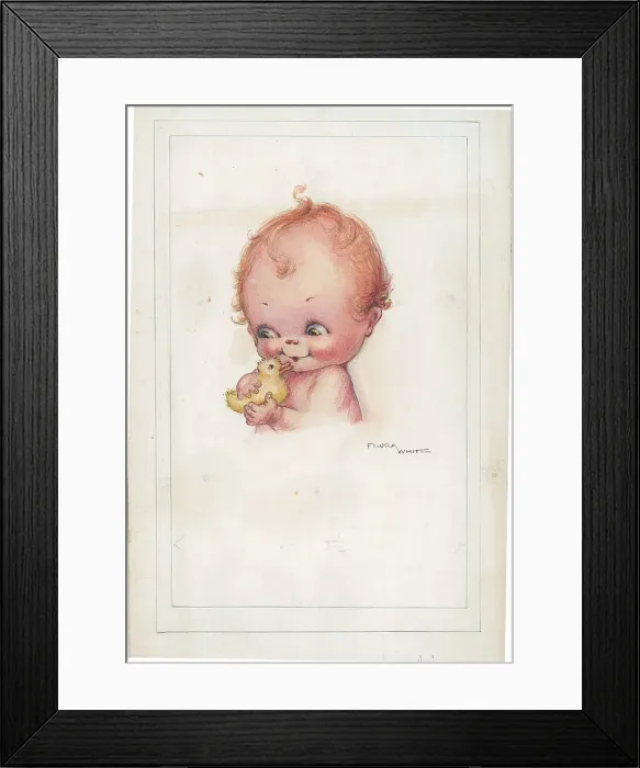 Framed Print : Children's design (babies / young children) Framed Print : Children's design (babies / young children)