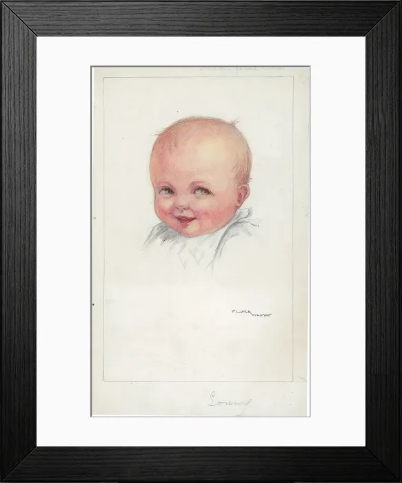 Framed Print : Children's design (babies / young children) Framed Print : Children's design (babies / young children)