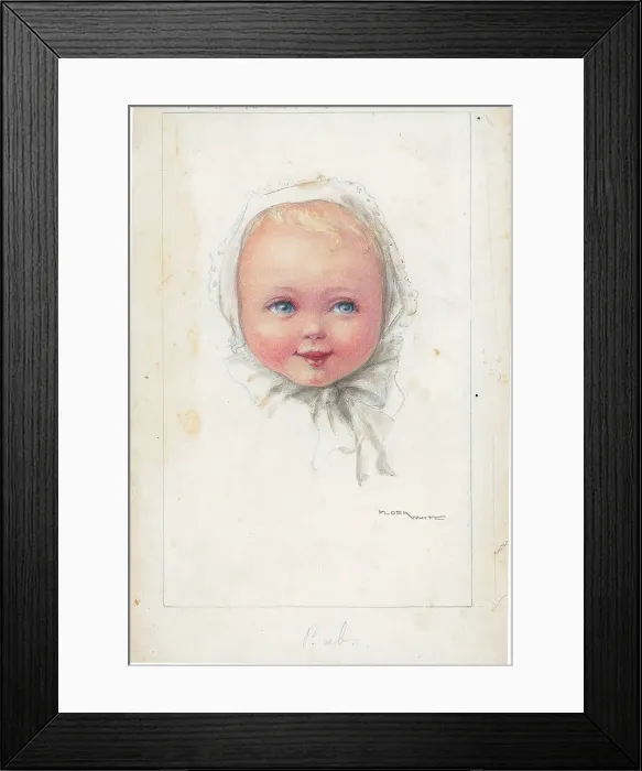 Framed Print : Children's design (babies / young children) Framed Print : Children's design (babies / young children)