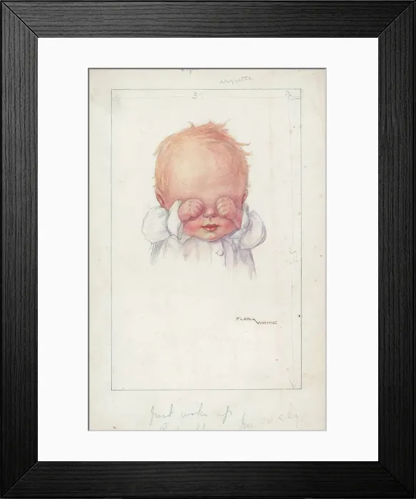 Framed Print : Children's design babies young children childrens Framed Print : Children's design babies young children childrens