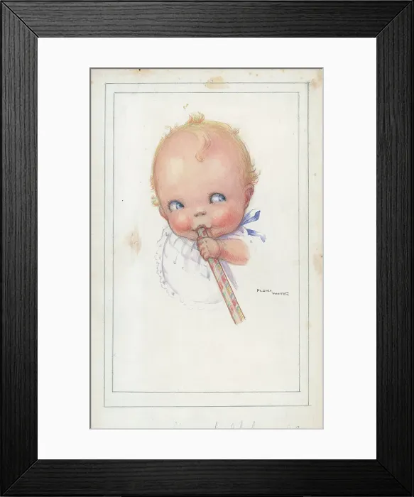 Framed Print : Children's design (babies / young children) Framed Print : Children's design (babies / young children)
