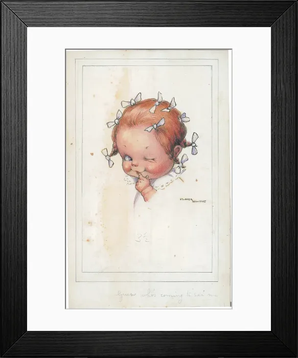 Framed Print : Children's design (babies / young children) Framed Print : Children's design (babies / young children)