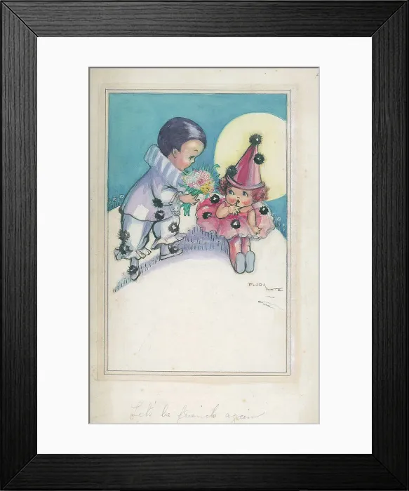 Framed Print : Children's design (babies / young children) Framed Print : Children's design (babies / young children)