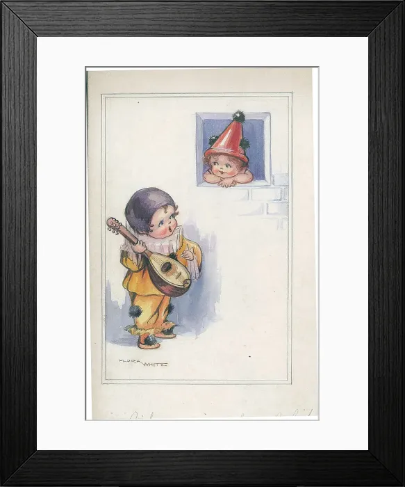 Framed Print : Children's design (babies / young children) Framed Print : Children's design (babies / young children)