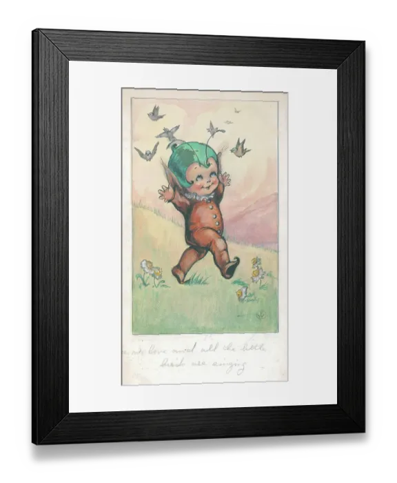 Framed Print : Children's design (babies / young children) Framed Print : Children's design (babies / young children)