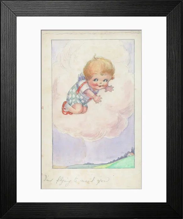 Framed Print : Children's design (babies / young children) Framed Print : Children's design (babies / young children)