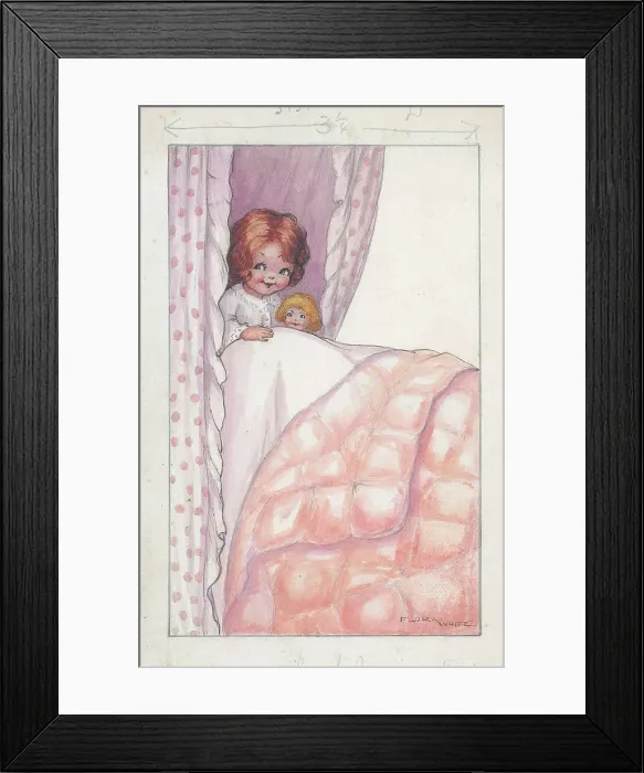Framed Print : Children's design (babies / young children) Framed Print : Children's design (babies / young children)
