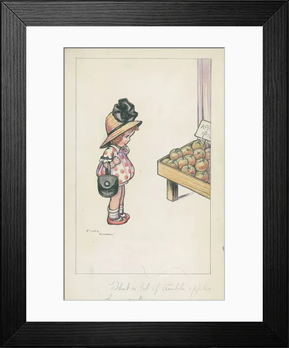 Framed Print : Children's design (babies / young children) Framed Print : Children's design (babies / young children)