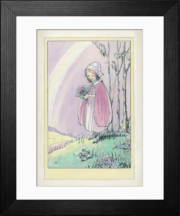 Framed Print : Children's design (babies / young children) Framed Print : Children's design (babies / young children)