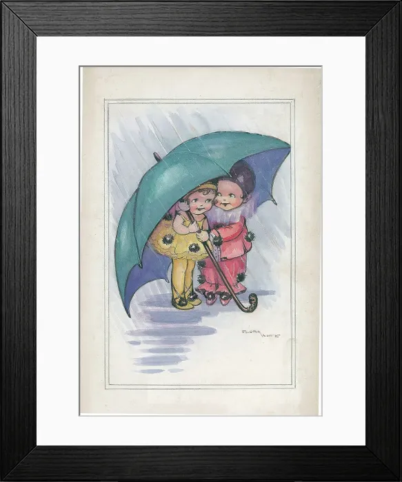 Framed Print : Children's design (babies / young children) Framed Print : Children's design (babies / young children)
