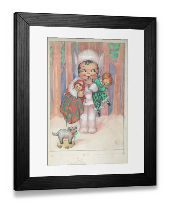 Framed Print : Children's design (babies / young children) Framed Print : Children's design (babies / young children)