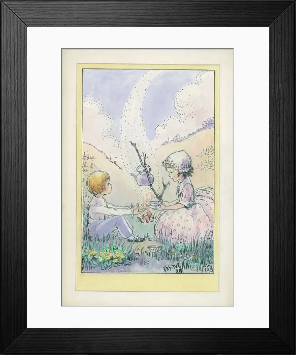 Framed Print : Children's design (babies / young children) Framed Print : Children's design (babies / young children)